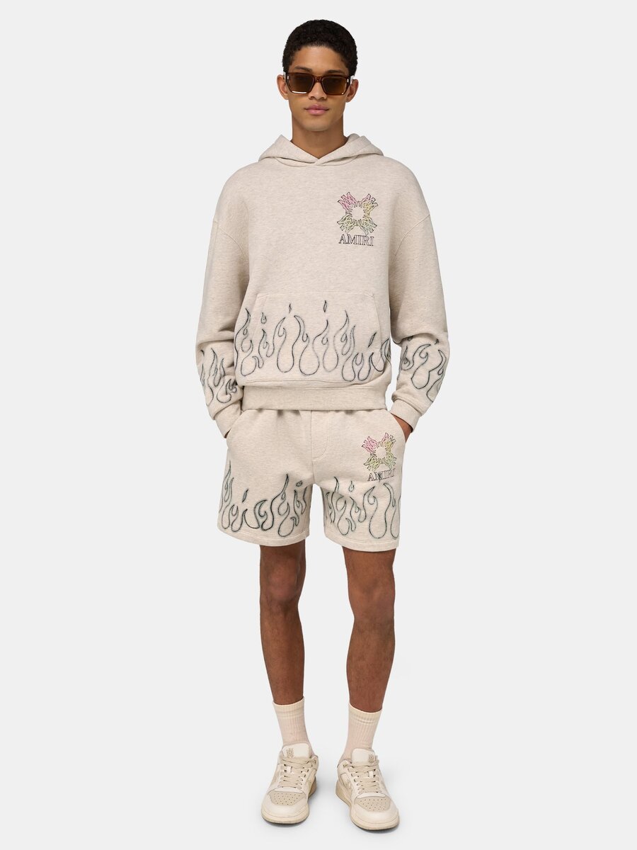 MA QUAD FLAMES SWEATSHORT