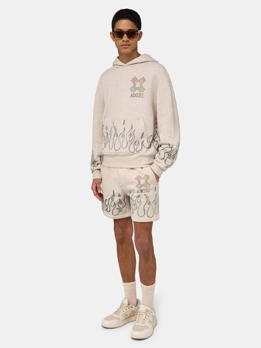 MA QUAD FLAMES SWEATSHORT