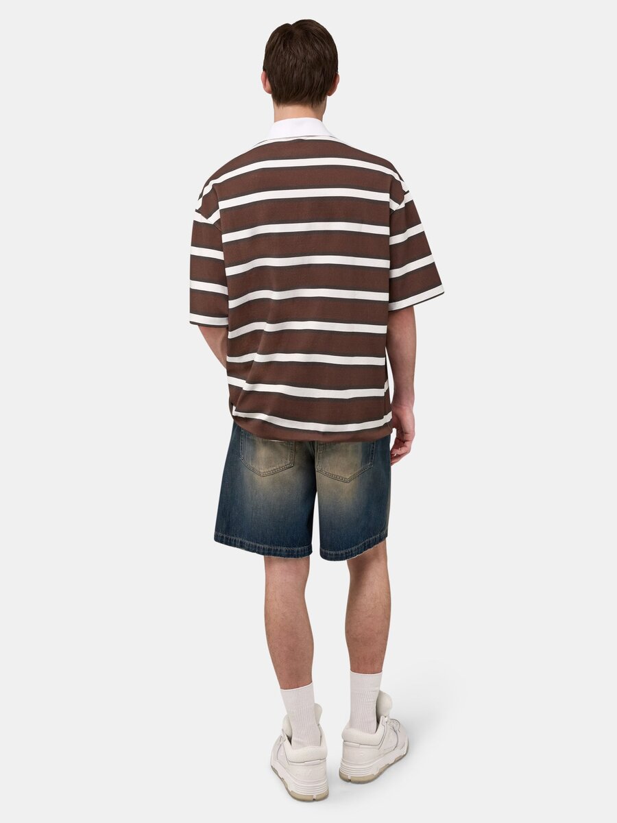 MA ÇİZGİLİ OVERSIZED POLO