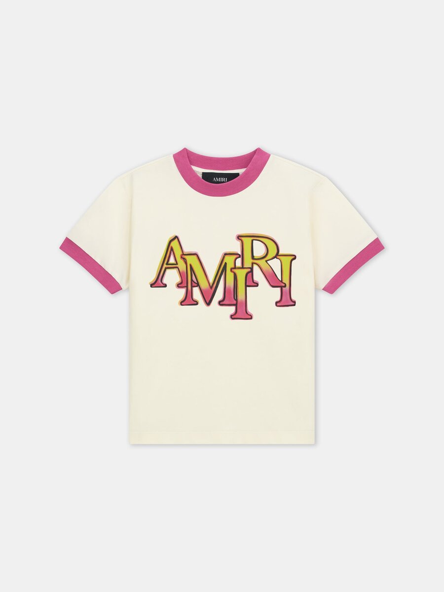 ÇOCUK AMIRI STAGGERED RINGER TİŞÖRT