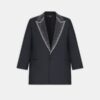 SÜSLÜ YAKALI TEK SIRALI BLAZER