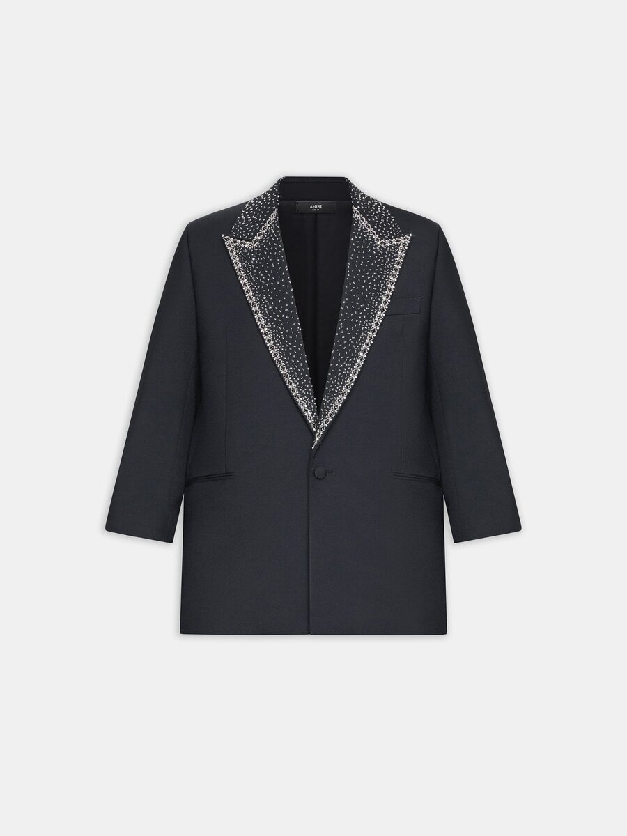 SÜSLÜ YAKALI TEK SIRALI BLAZER