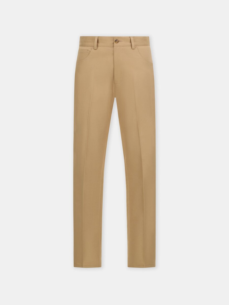 TWILL BOOTCUT PANTOLON