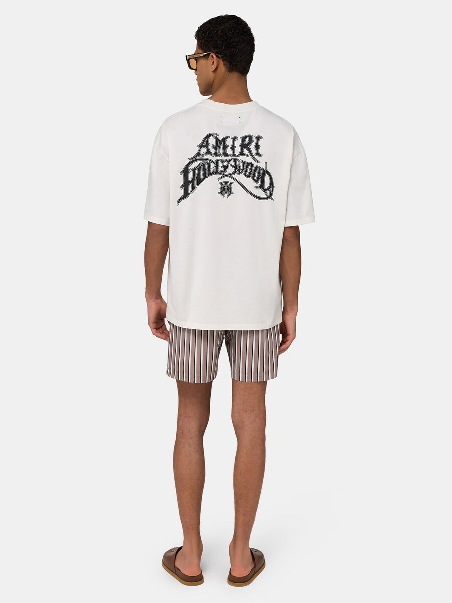 ÇİZGİLİ YÜZME ŞORTU